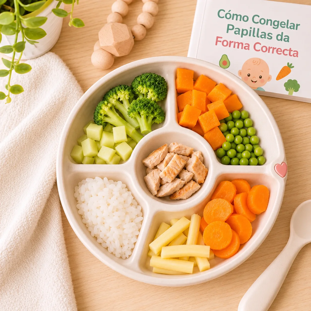 ¿Cómo congelar papillas de la forma correcta? Esto te salvará en la organización.